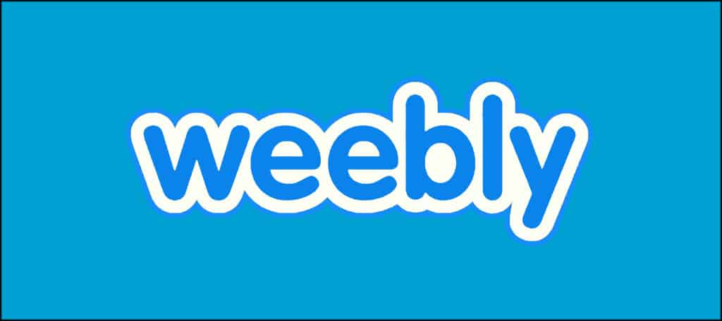 Weebly Blue