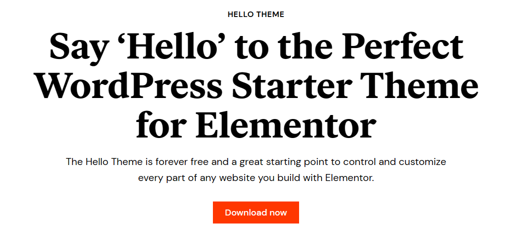 Hello Elementor